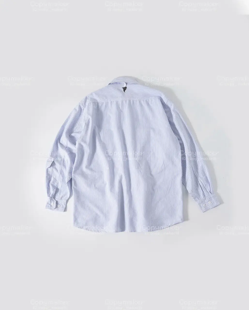 Carhartt WIP x INVINCIBLE 23SS 卡哈特 聯名 條紋復古口袋 襯衫薄夾克 藍色
