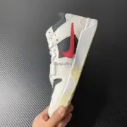 【預售】Travis Scott x Jordan Jumpman Jack TR 聯名 復古籃球鞋休閒鞋 FZ8117-101 倒鉤：圖片 9