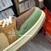 【預售】Air Jordan 1 Retro Low OG x Zion Williamson "voodoo" 巫毒娃娃 AJ1 DZ7292-200：圖片 10