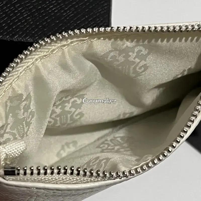 【現貨】【福利回饋】Chrome Hearts 十字架寶劍匕首 頭層牛皮零錢包小包 黑色/白色 克羅心