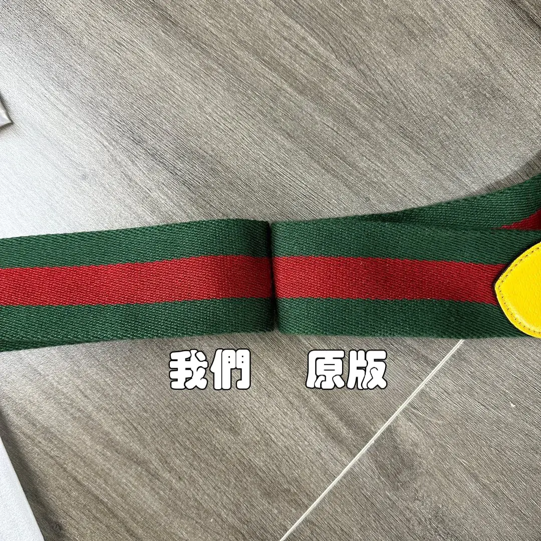 GUC 20FW 虎頭 老花條紋logo 相機包 單肩包 側背包 斜背包