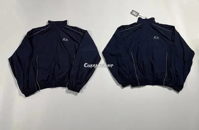 【現貨】BLC 巴黎 24FW Loop Sports Icon 循環單環刺繡 復古 運動外套夾克衝鋒衣 海軍藍