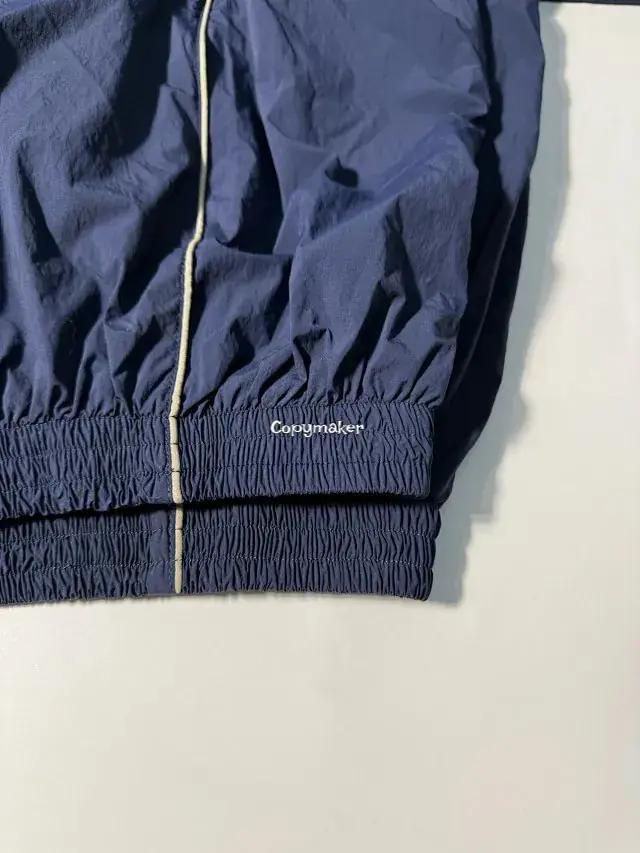 【現貨】BLC 巴黎 24FW Loop Sports Icon 循環單環刺繡 復古 運動外套夾克衝鋒衣 海軍藍
