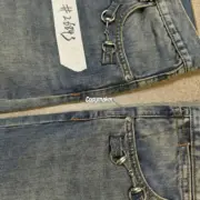 【預售】【過驗】GUC 26SS Horsebit detail 馬蹄扣水洗丹寧牛仔褲長褲工裝褲 直筒微喇 水洗藍：圖片 6