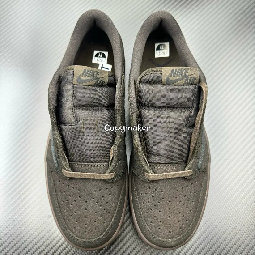 【預售】Travis Scott x Air Jordan 1 Low OG “Velvet Brown” 聯名 黑棕 倒鉤9.0 AJ1