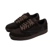 【預售】Travis Scott x Air Jordan 1 Low OG “Velvet Brown” 聯名 黑棕 倒鉤9.0 AJ1：圖片 3