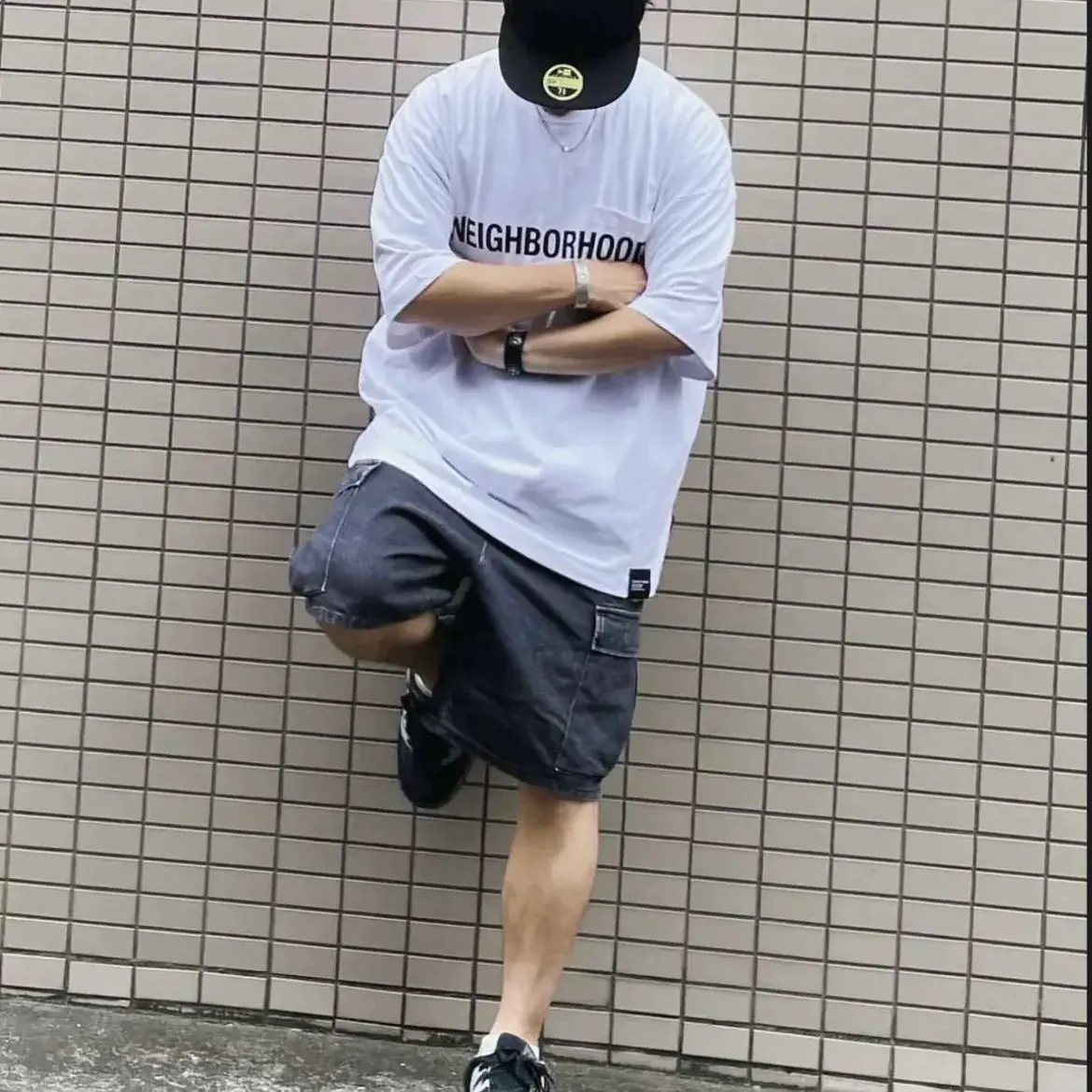 【618新品】NEIGHBORHOOD 24FW SHELTECH 重磅口袋 經典字母logo 短袖T恤 NBHD