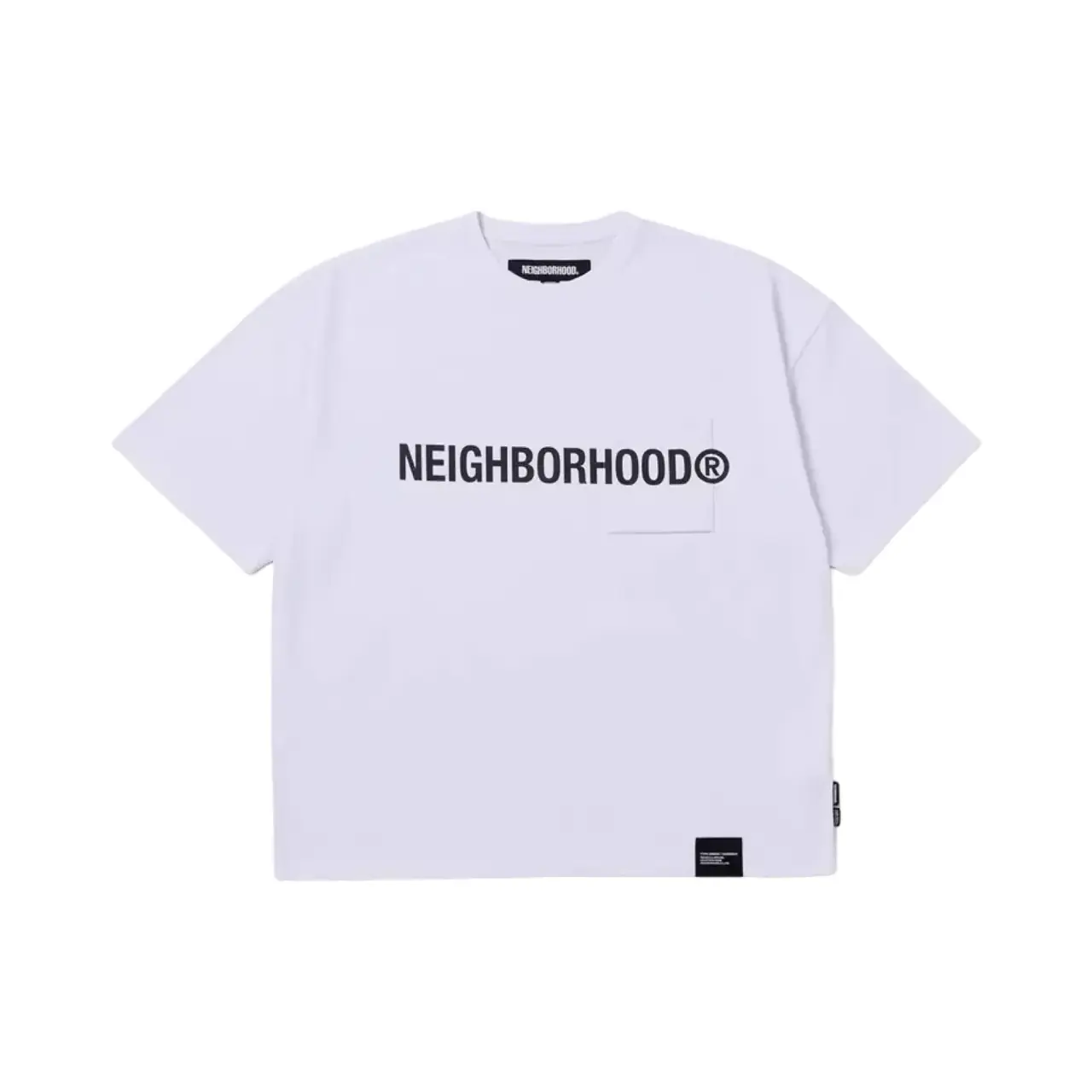 【618新品】NEIGHBORHOOD 24FW SHELTECH 重磅口袋 經典字母logo 短袖T恤 NBHD