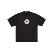 巴黎 BLC 24SS 情人節限定 TO MY LOVE T-SHIRT 字母光碟CD破壞 短袖T恤