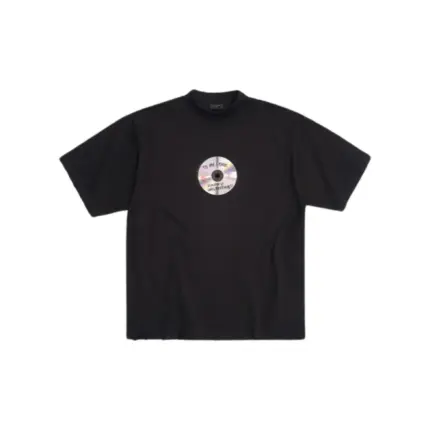 巴黎 BLC 24SS 情人節限定 TO MY LOVE T-SHIRT 字母光碟CD破壞 短袖T恤