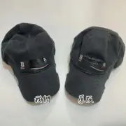 巴黎 BLC 22FW 膠帶遮蔽 可樂波浪 作舊破壞 老帽 鴨舌帽 棒球帽 帽子：圖片 3