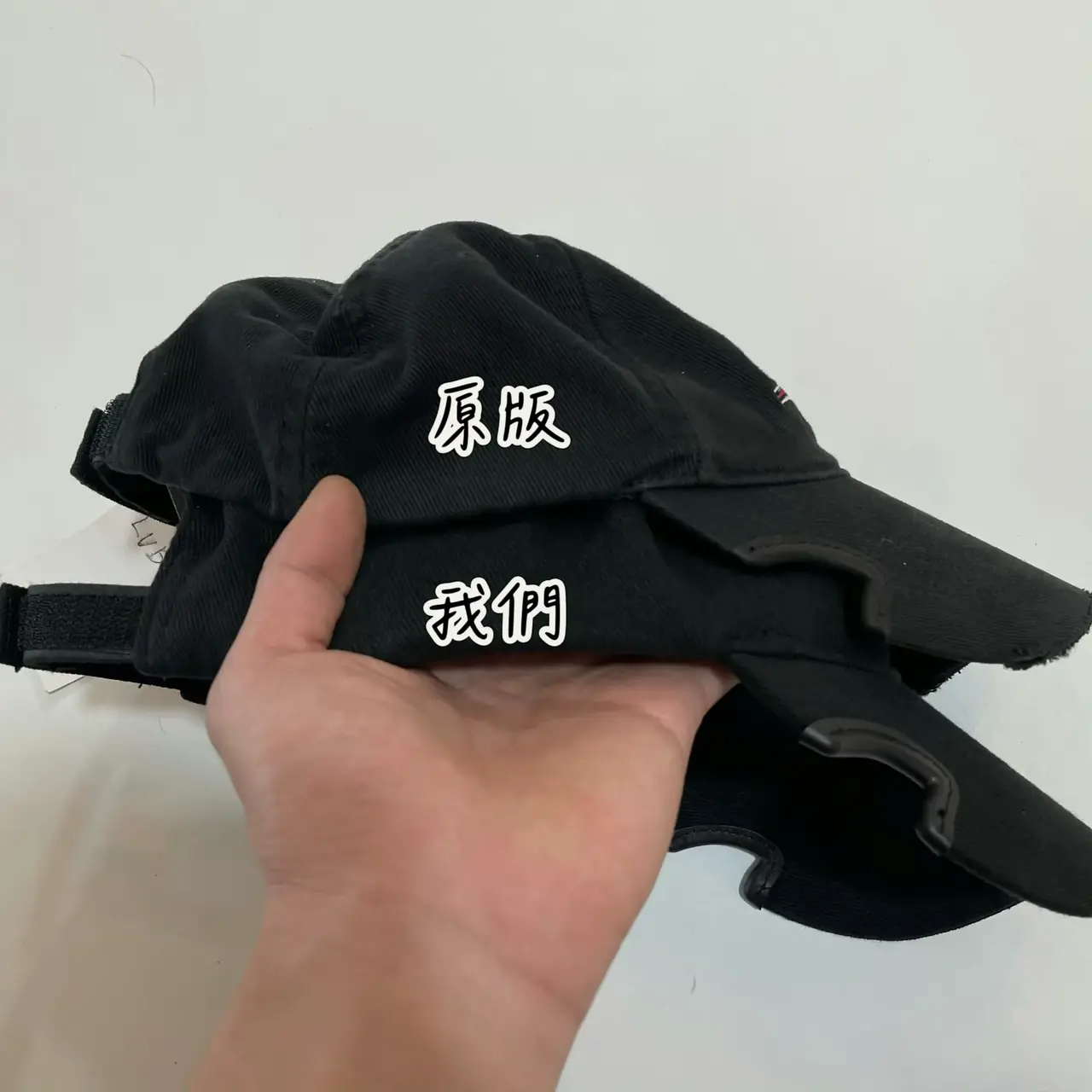 巴黎 BLC 22FW 膠帶遮蔽 可樂波浪 作舊破壞 老帽 鴨舌帽 棒球帽 帽子