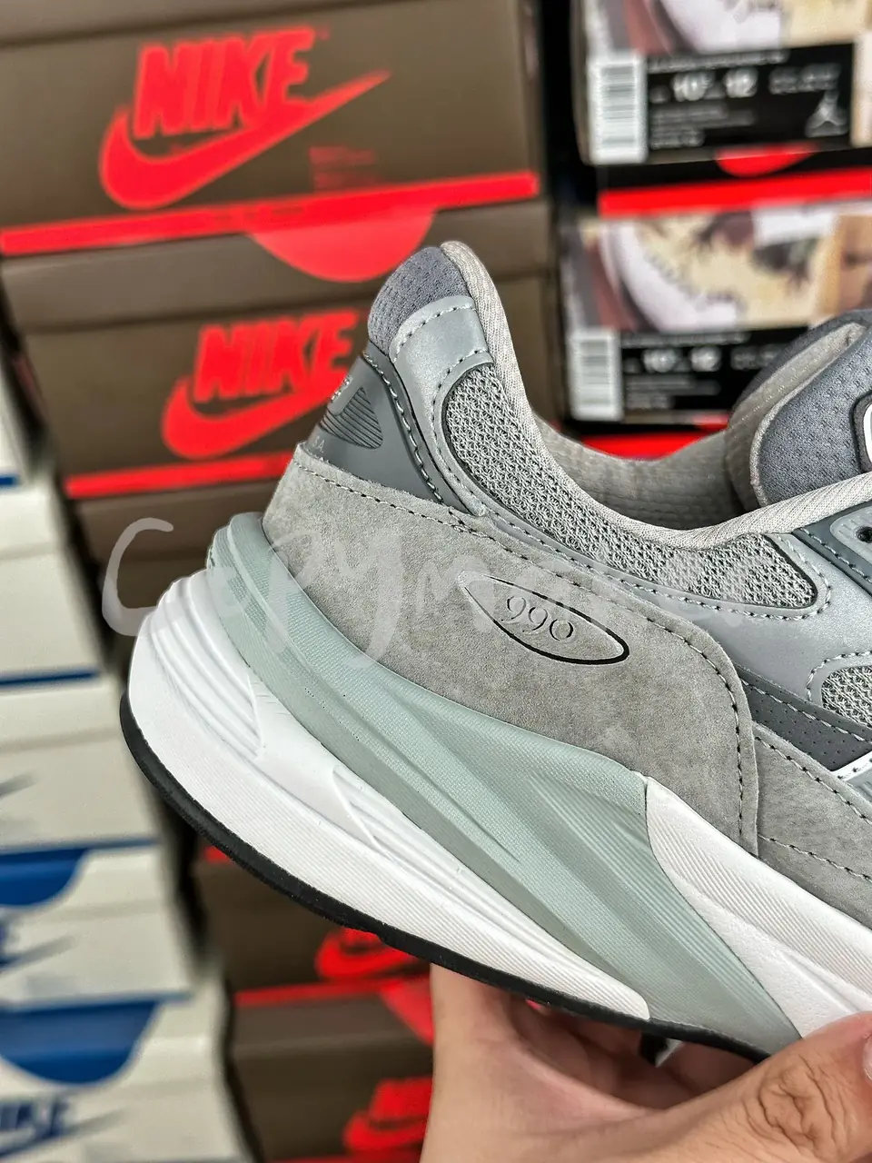 【預售】NB 990v6 灰色 潮流復古 慢跑鞋 休閒鞋 M990GL6