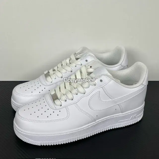 【預售】NK Air Force 1’07 空軍一號 AF1 板鞋休閒鞋籃球鞋 純白/全黑