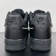 【預售】NK Air Force 1’07 空軍一號 AF1 板鞋休閒鞋籃球鞋 純白/全黑：圖片 17