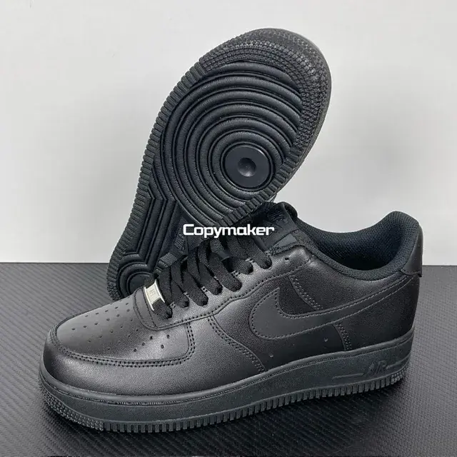 【預售】NK Air Force 1’07 空軍一號 AF1 板鞋休閒鞋籃球鞋 純白/全黑
