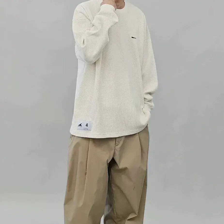 【預售】【雙11新品】DESCENTDANT 25AW GAUFRE WAFFLE LS 華夫格 長袖T恤 三色 DCDT