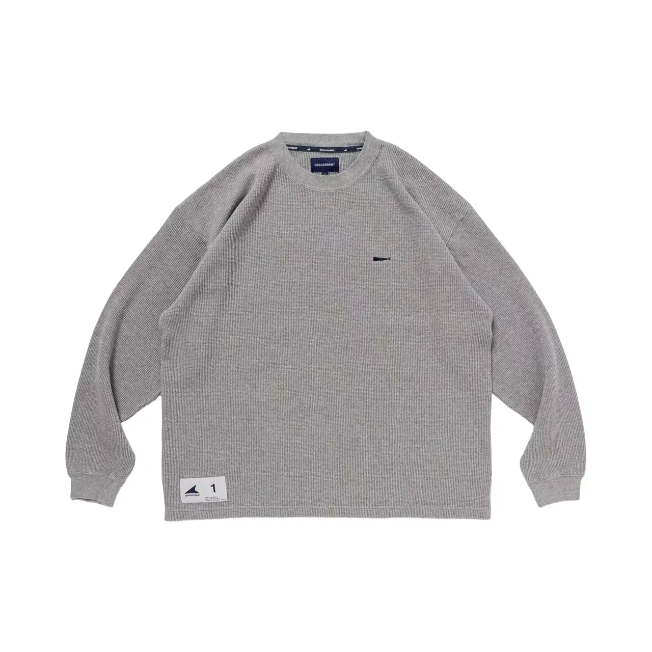 【預售】【雙11新品】DESCENTDANT 25AW GAUFRE WAFFLE LS 華夫格 長袖T恤 三色 DCDT