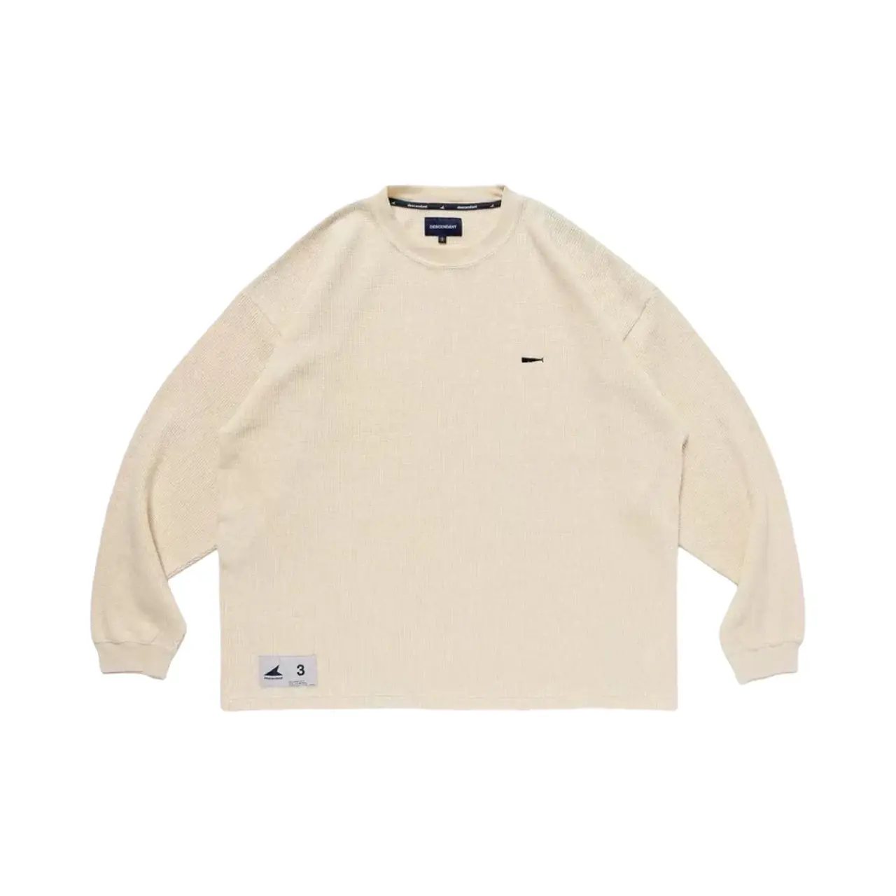 【預售】【雙11新品】DESCENTDANT 25AW GAUFRE WAFFLE LS 華夫格 長袖T恤 三色 DCDT