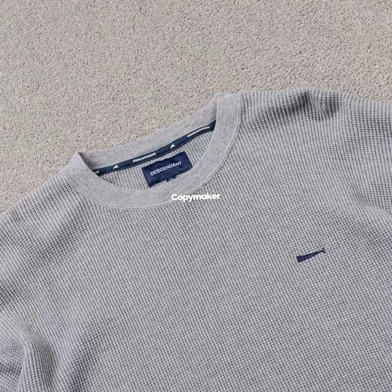 【預售】【雙11新品】DESCENTDANT 25AW GAUFRE WAFFLE LS 華夫格 長袖T恤 三色 DCDT