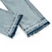 2021SS CHROME HEARTS x Levi’s 克羅心 十字架 皮標 牛仔褲 直筒褲 長褲：圖片 24