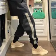 Fear of God x AD 23FW 聯名 Athletics系列 重磅 拼接條紋長褲休閒褲運動褲 fog：圖片 4