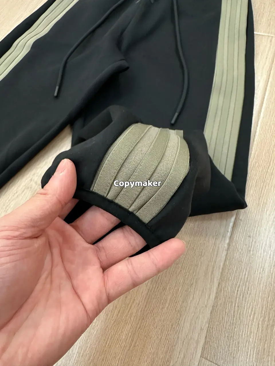 Fear of God x AD 23FW 聯名 Athletics系列 重磅 拼接條紋長褲休閒褲運動褲 fog