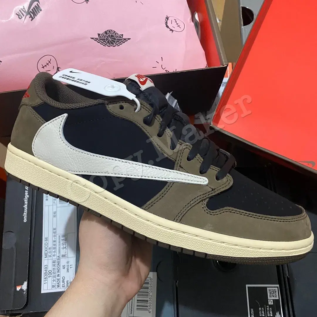 【現貨】Travis Scott x Air Jordan 1 Low OG TS SP 低筒 倒鉤 初代 AJ1