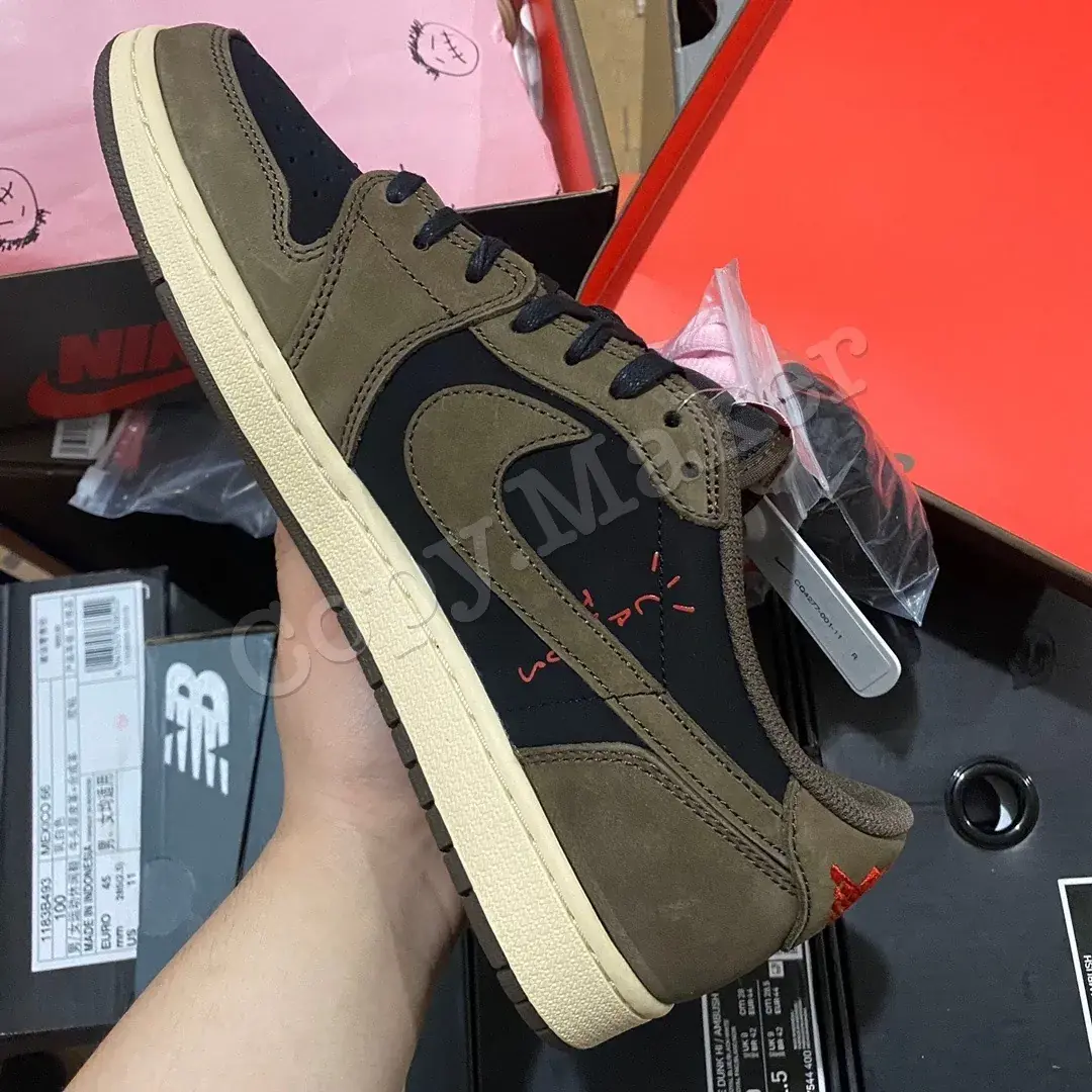 【現貨】Travis Scott x Air Jordan 1 Low OG TS SP 低筒 倒鉤 初代 AJ1