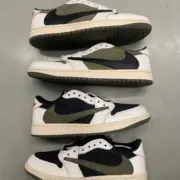 【預售】Travis Scott x Air Jordan 1 Low OG “Olive” 聯名 反轉橄欖綠 倒鉤8.0 AJ1：圖片 4