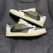 【預售】Travis Scott x Air Jordan 1 Low OG “Olive” 聯名 反轉橄欖綠 倒鉤8.0 AJ1：圖片 7