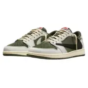【預售】Travis Scott x Air Jordan 1 Low OG “Olive” 聯名 反轉橄欖綠 倒鉤8.0 AJ1：圖片 3