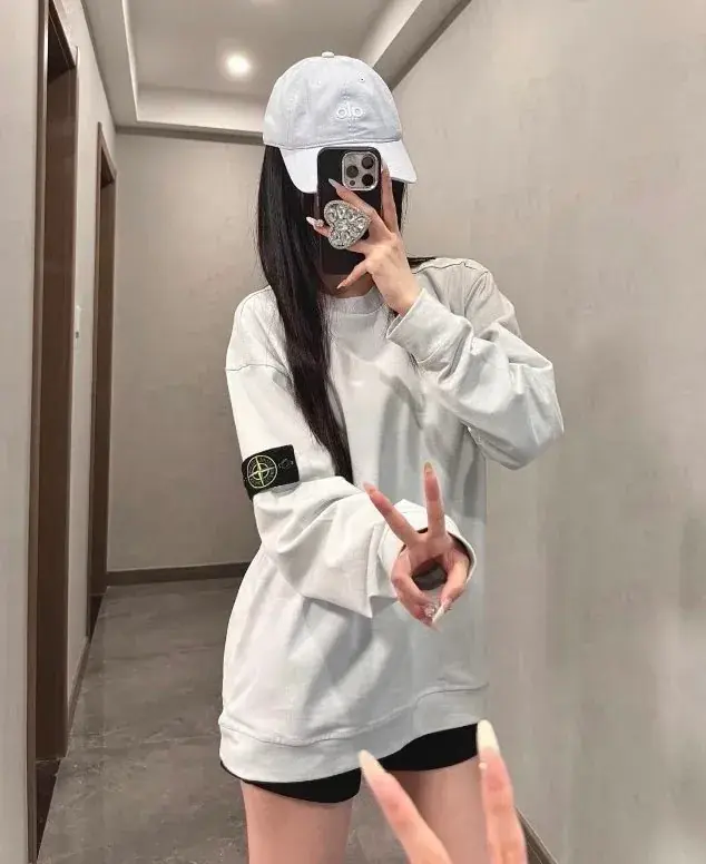 【現貨】【過驗】STONE ISLAND 25SS SWEAT CREW NECK 石頭島 大學T大學踢圓領衛衣 三色