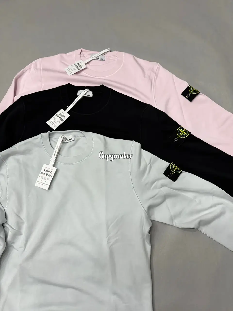 【現貨】【過驗】STONE ISLAND 25SS SWEAT CREW NECK 石頭島 大學T大學踢圓領衛衣 三色