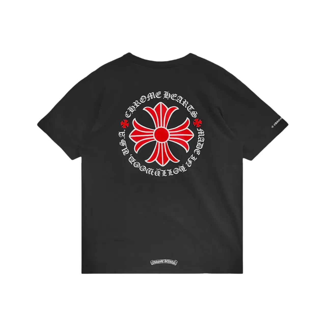【現貨】【福利回饋】Chrome Hearts Made In Hollywood Tee 口袋紅色十字架梵文 短袖T恤 CH克羅心