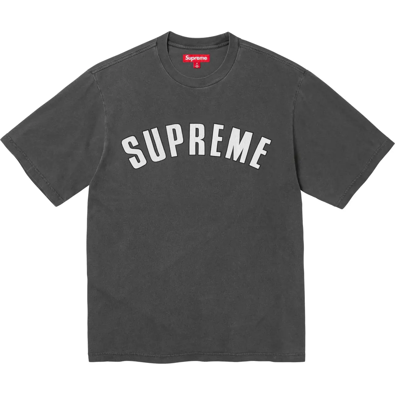 Sup 24SS Cracked Arc S/S Top 水洗做舊 圓領短袖T恤