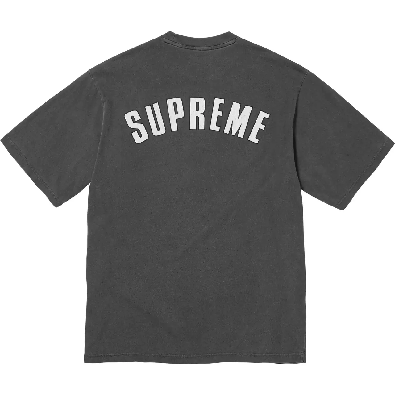 Sup 24SS Cracked Arc S/S Top 水洗做舊 圓領短袖T恤