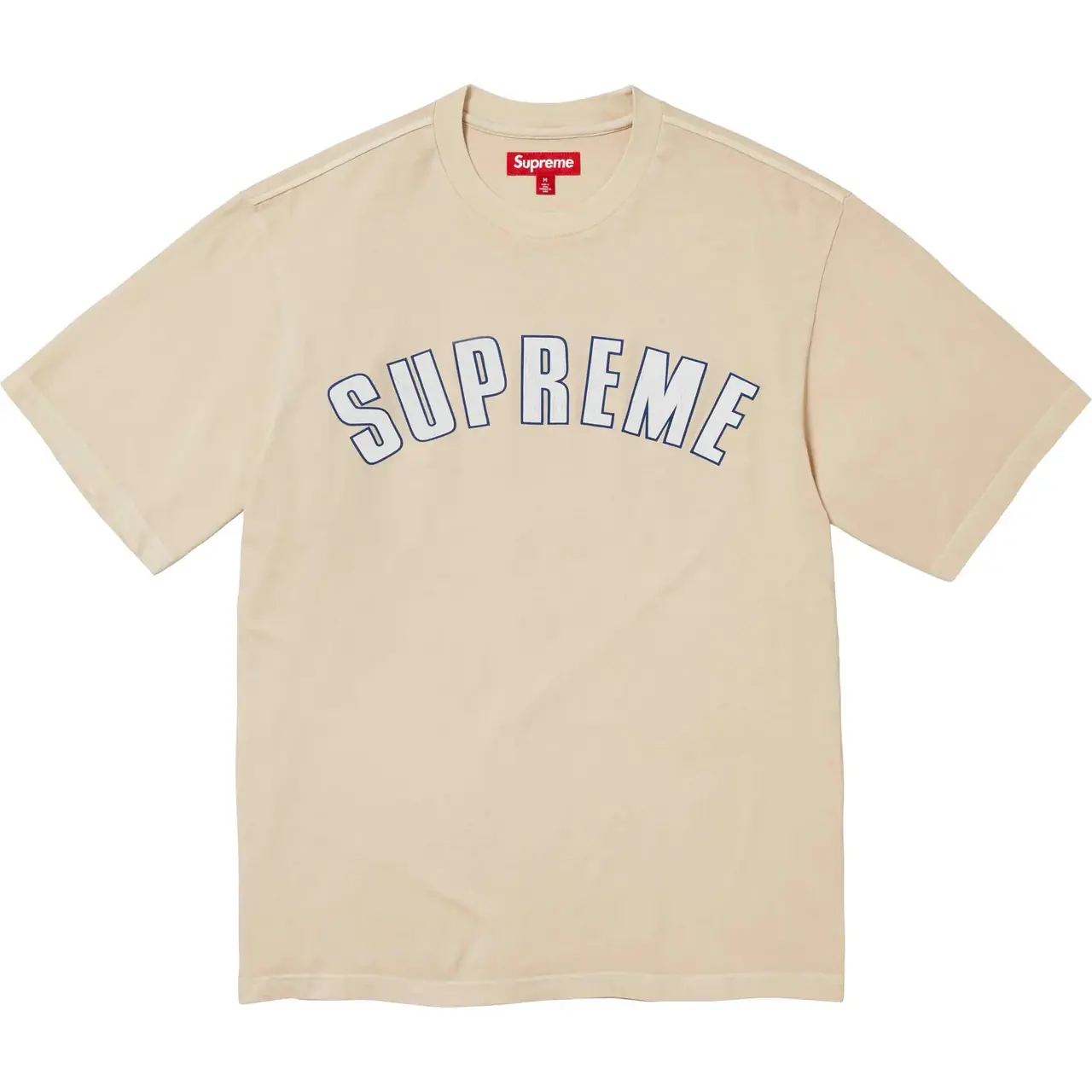 Sup 24SS Cracked Arc S/S Top 水洗做舊 圓領短袖T恤