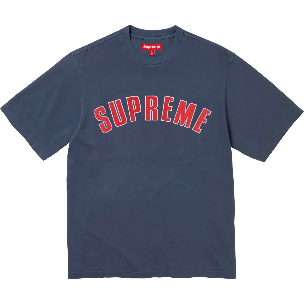Sup 24SS Cracked Arc S/S Top 水洗做舊 圓領短袖T恤
