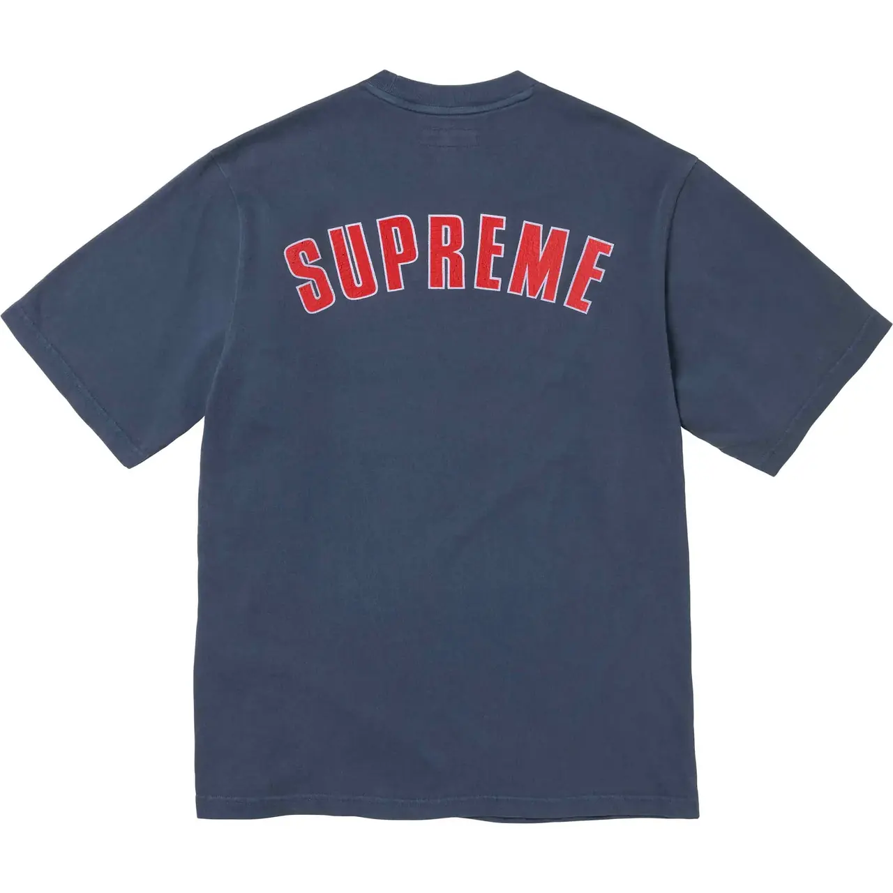 Sup 24SS Cracked Arc S/S Top 水洗做舊 圓領短袖T恤