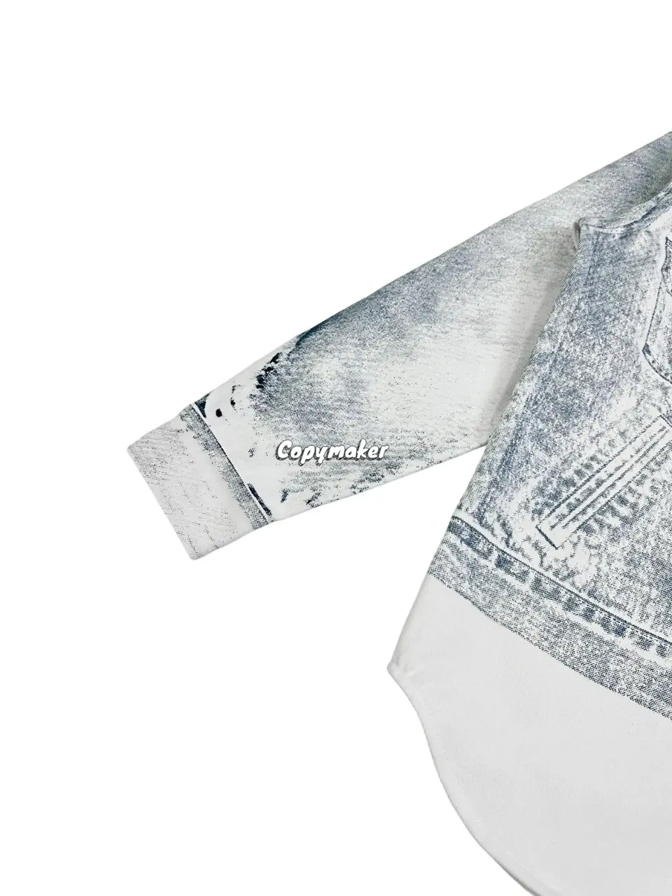 D1OR 24SS MKII-Effect Overshirt 3D素描 水洗做舊 牛仔襯衫夾克外套