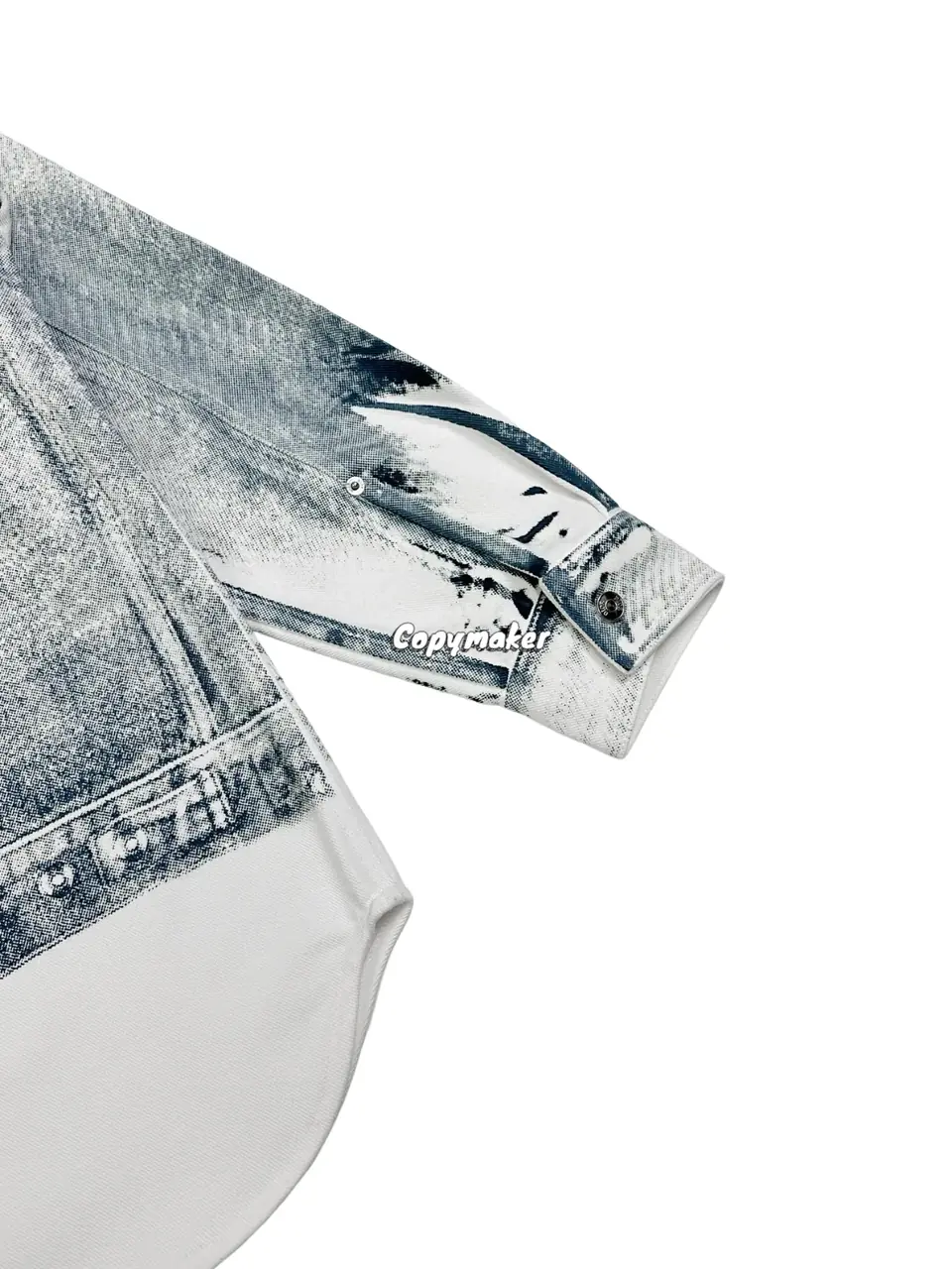 D1OR 24SS MKII-Effect Overshirt 3D素描 水洗做舊 牛仔襯衫夾克外套