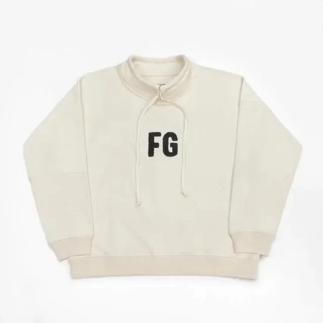 20FW FEAR OF GOD 6TH 第六季 主線 FG 刺繡 立領 大學T 圓領衛衣