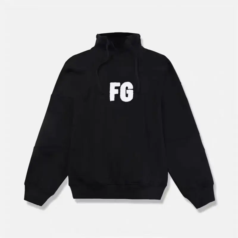 20FW FEAR OF GOD 6TH 第六季 主線 FG 刺繡 立領 大學T 圓領衛衣