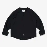 WTAPS 24SS SCOUT 02 LS POLY SPEC 無領長袖鈕扣襯衫薄夾克外套：圖片 9