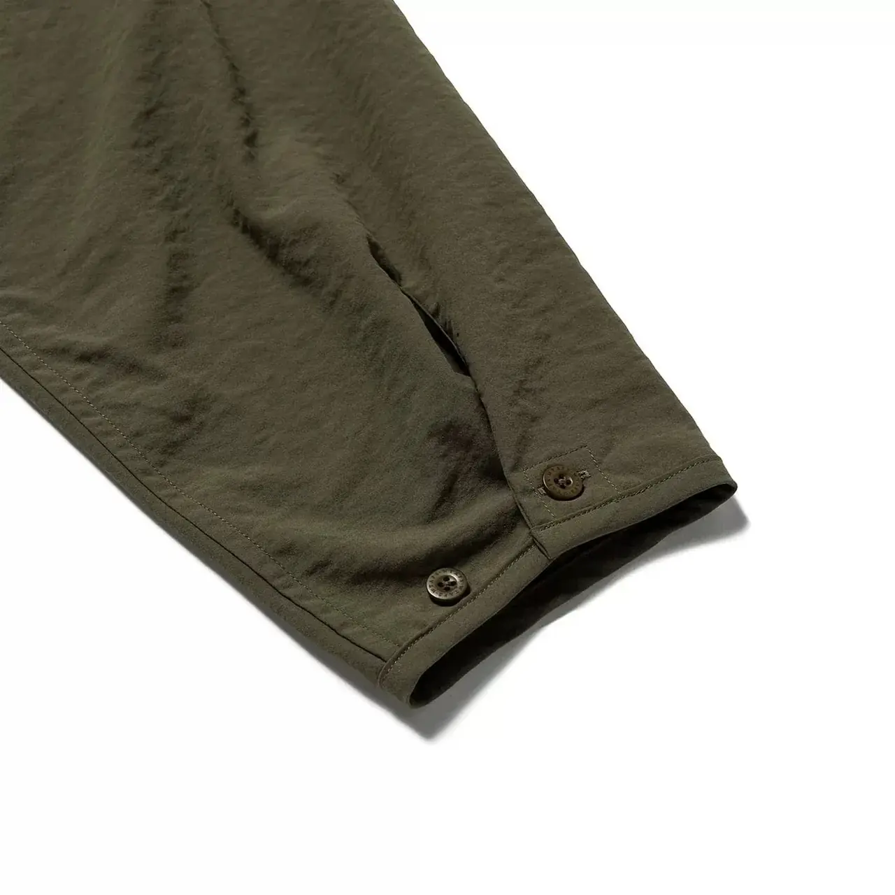 WTAPS 24SS SCOUT 02 LS POLY SPEC 無領長袖鈕扣襯衫薄夾克外套
