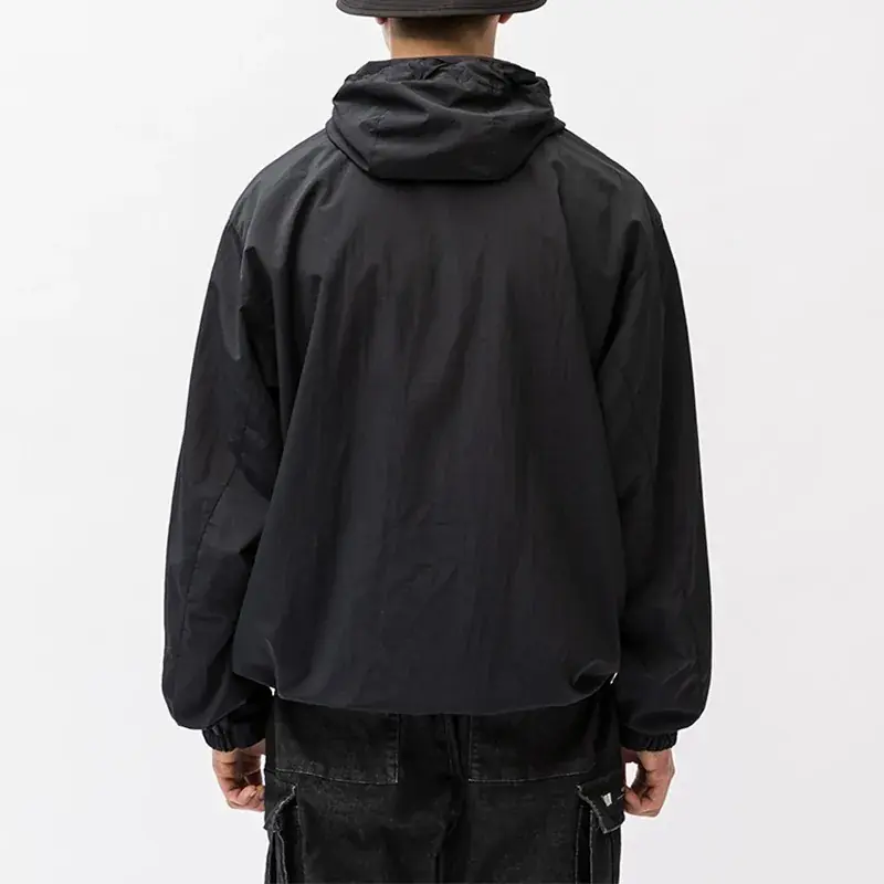 WTAPS 23AW SBS JACKET NYLONTUSSAH 軍事風格 連帽夾克風衣衝鋒衣