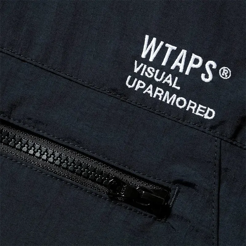 WTAPS 23AW SBS JACKET NYLONTUSSAH 軍事風格 連帽夾克風衣衝鋒衣