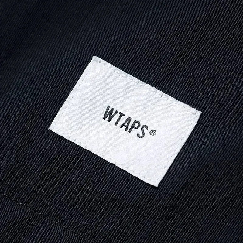 WTAPS 23AW SBS JACKET NYLONTUSSAH 軍事風格 連帽夾克風衣衝鋒衣