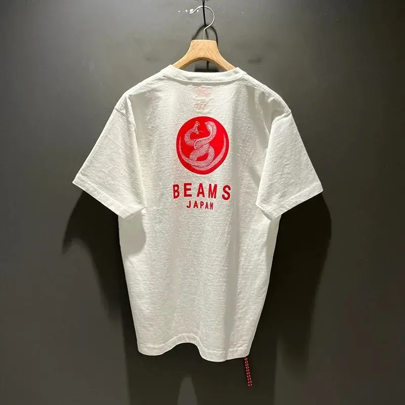 【現貨】25SS BEAMS JAPAN PRINT 蛇年限定 手繪 日系 短袖T恤